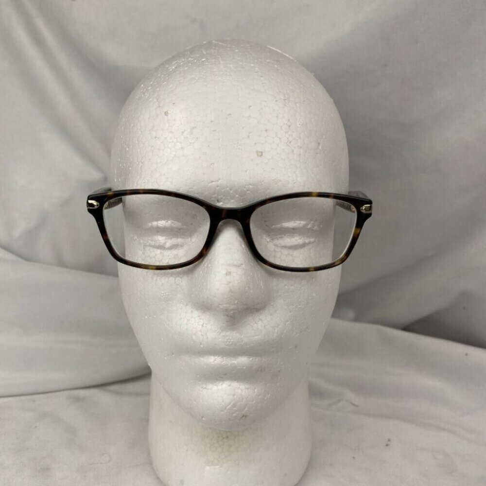 Coach HC 6065 5291 Eyeglasses Frames Dk Tort Military Sig C 51-17-135mm